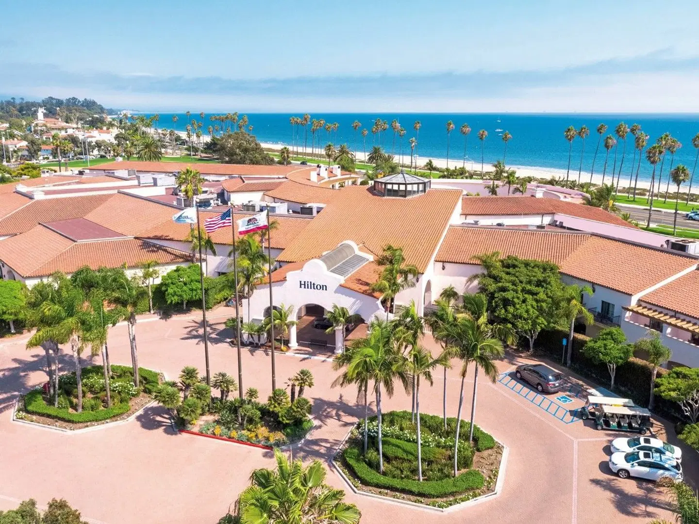 Hilton Santa Barbara Beachfront Resort Terrasse