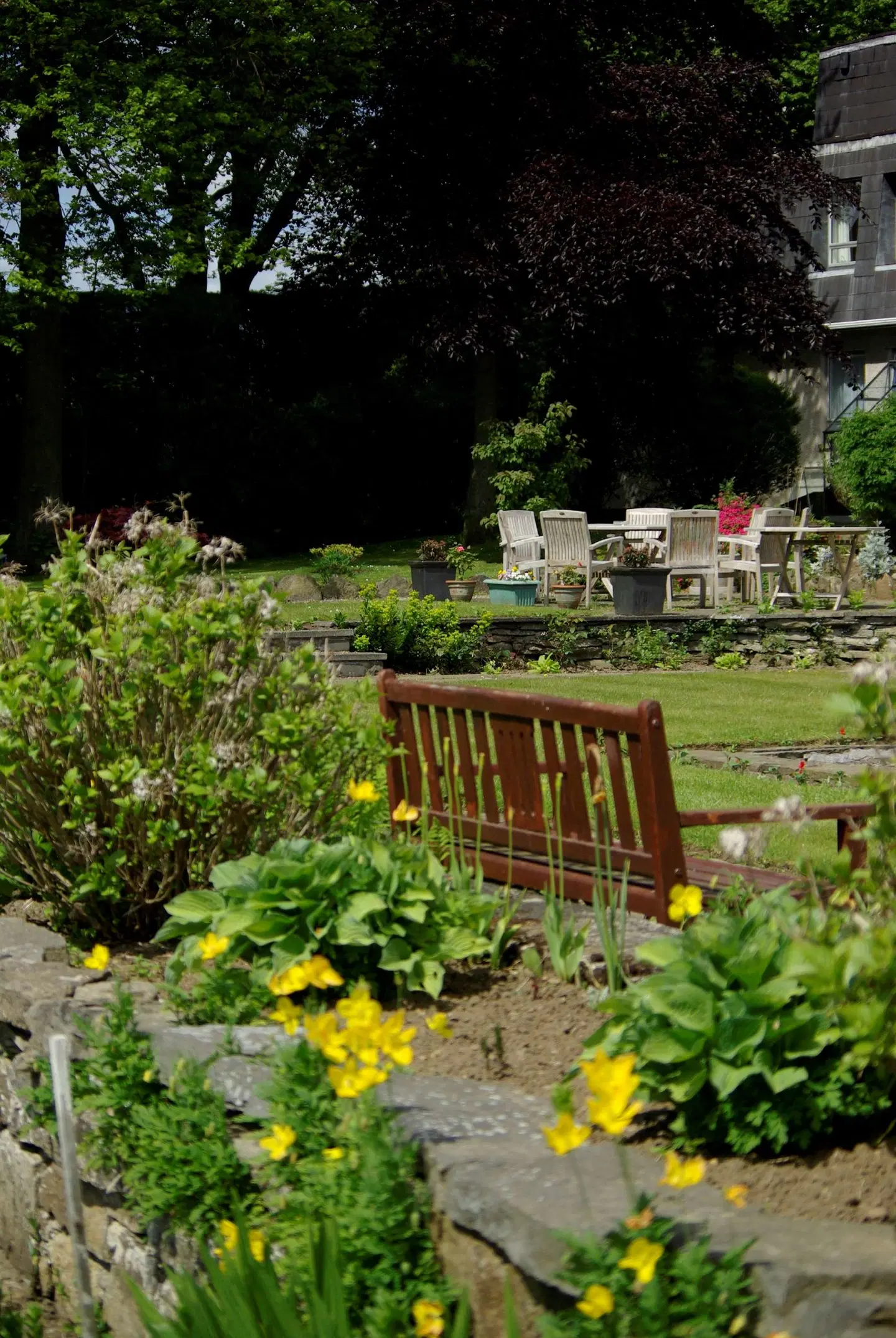 Pitbauchlie House Garten