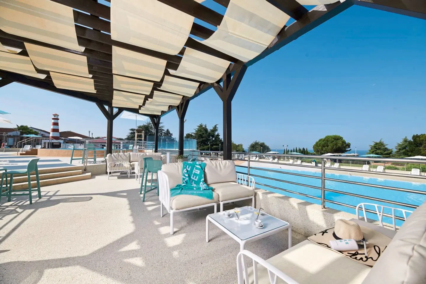 Camping Park Umag Terrasse