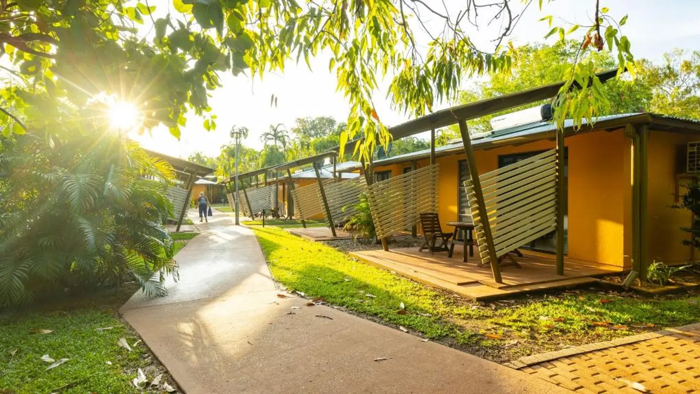 Cooinda Lodge Kakadu Garten