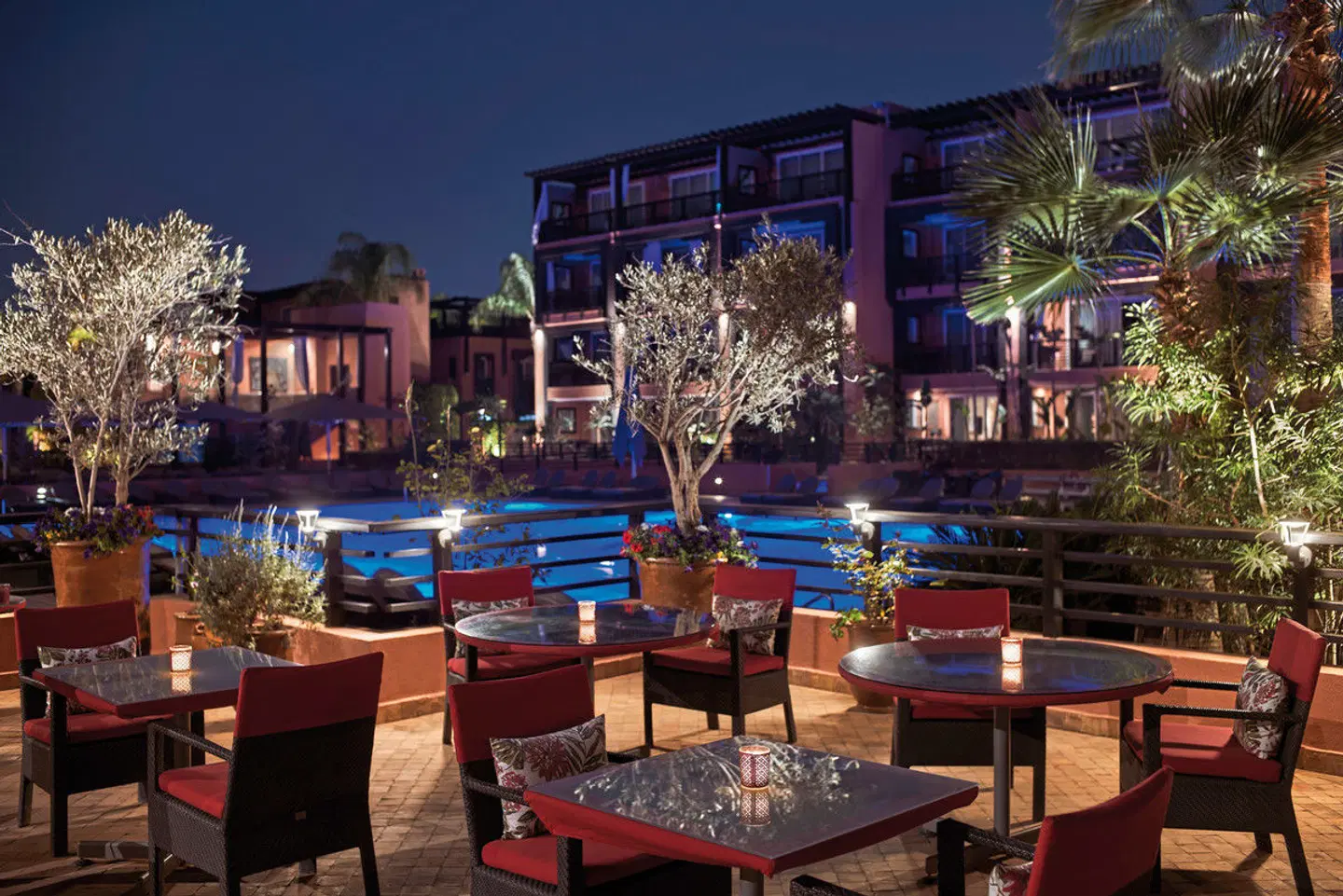 Hotel & Ryads Barriére Le Naoura Terrasse