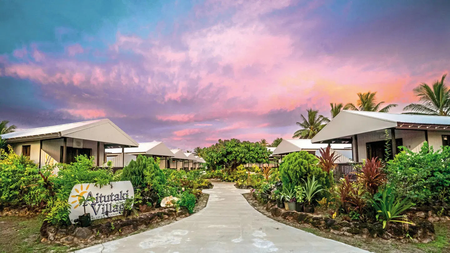 Aitutaki Village LANDSCAPE