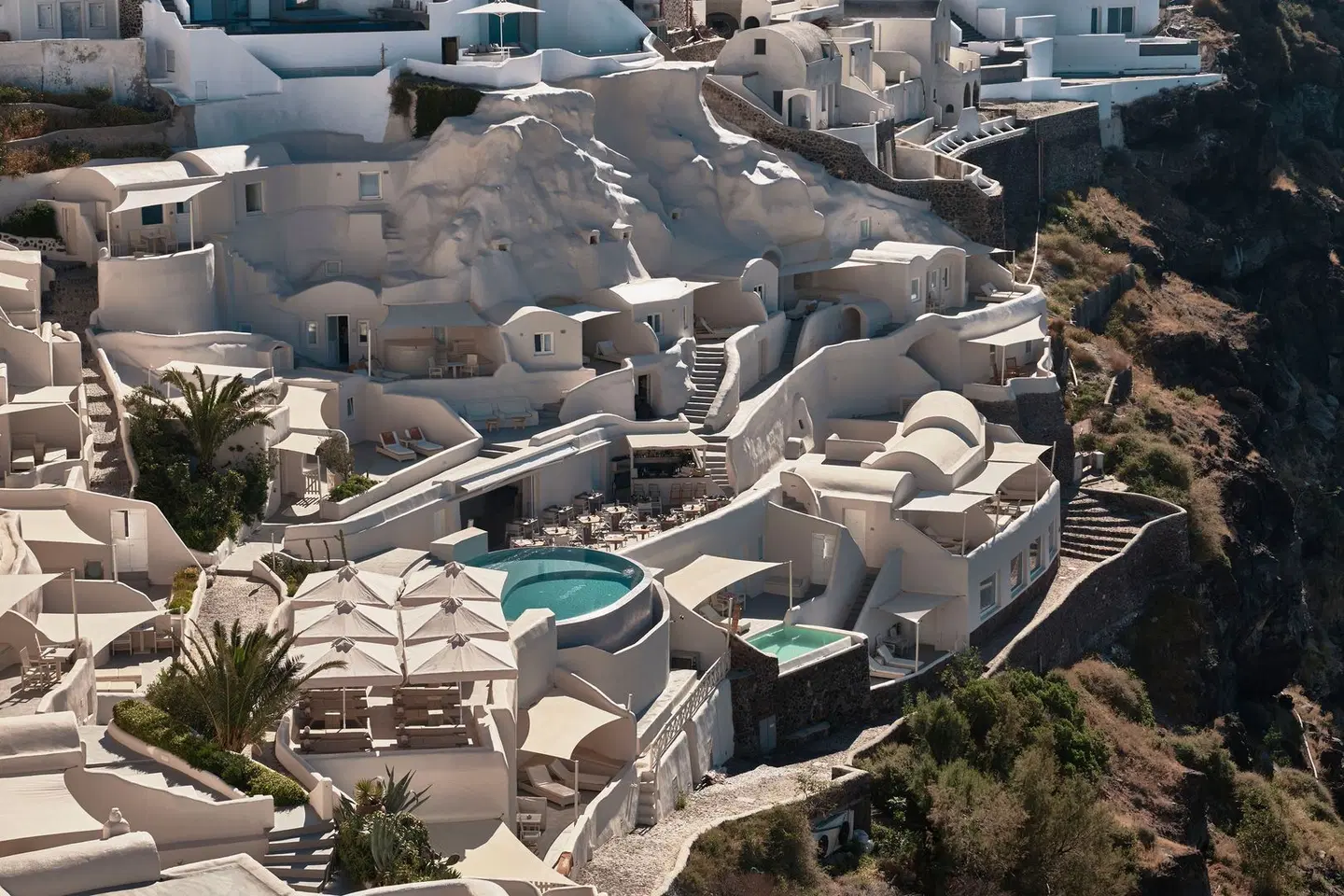 Mystique, a Luxury Collection Hotel, Santorini Terrasse