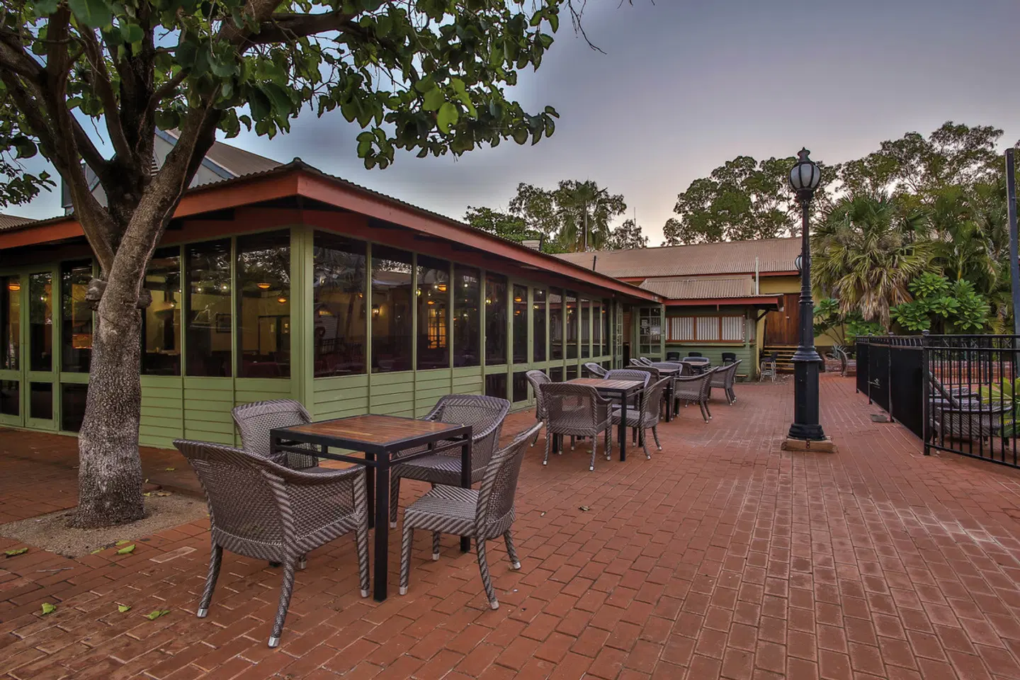 Kimberley Hotel Terrasse