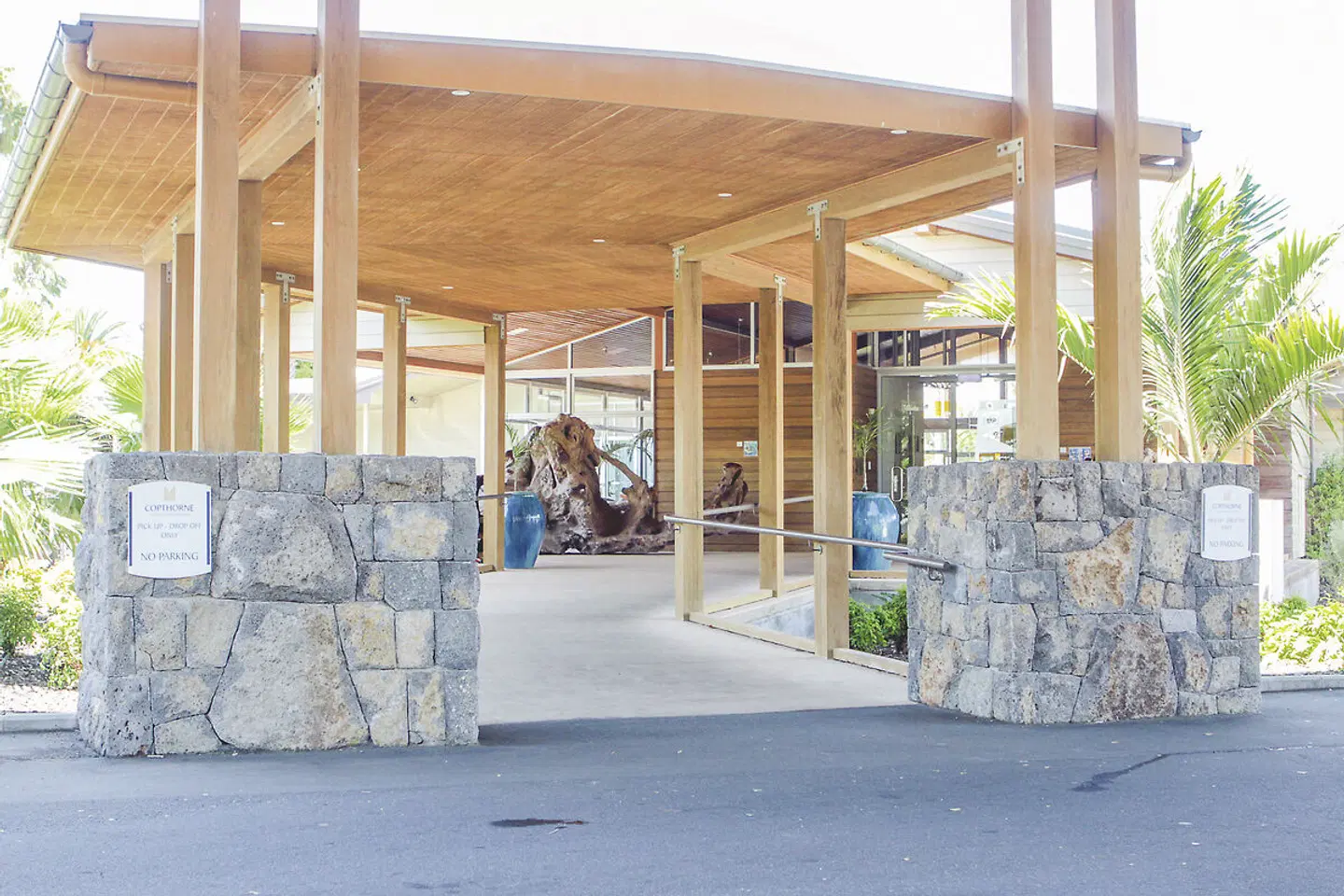 Copthorne Hotel Bay of Islands Terrasse