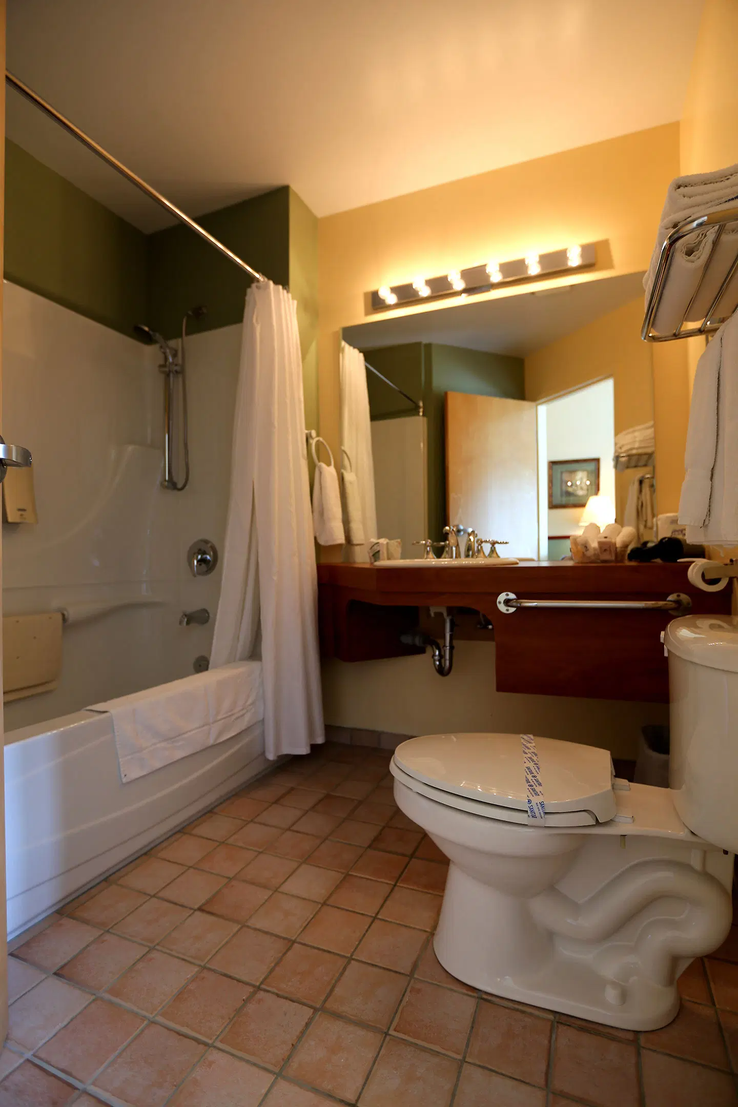 Auberge des Battures Badezimmer