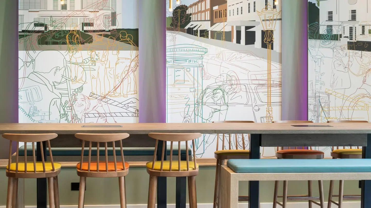 Hampton by Hilton London Old Street Terrasse