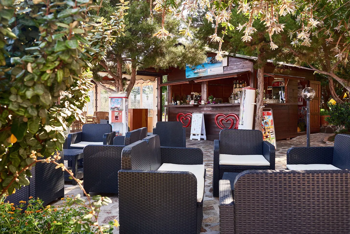 Parco Blu Club Resort Terrasse