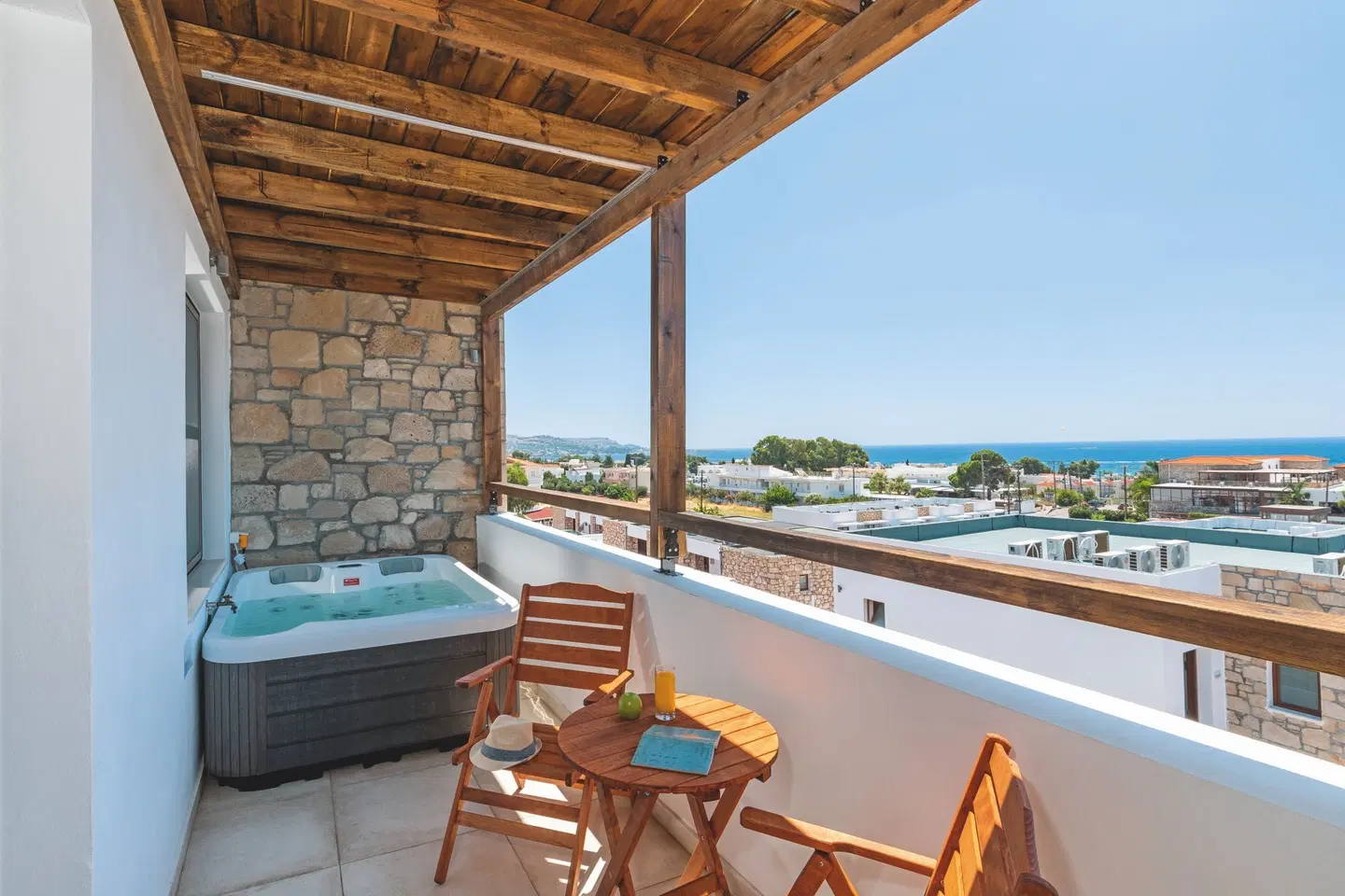 Costa Lindia Blue Star Resort & Spa Terrasse