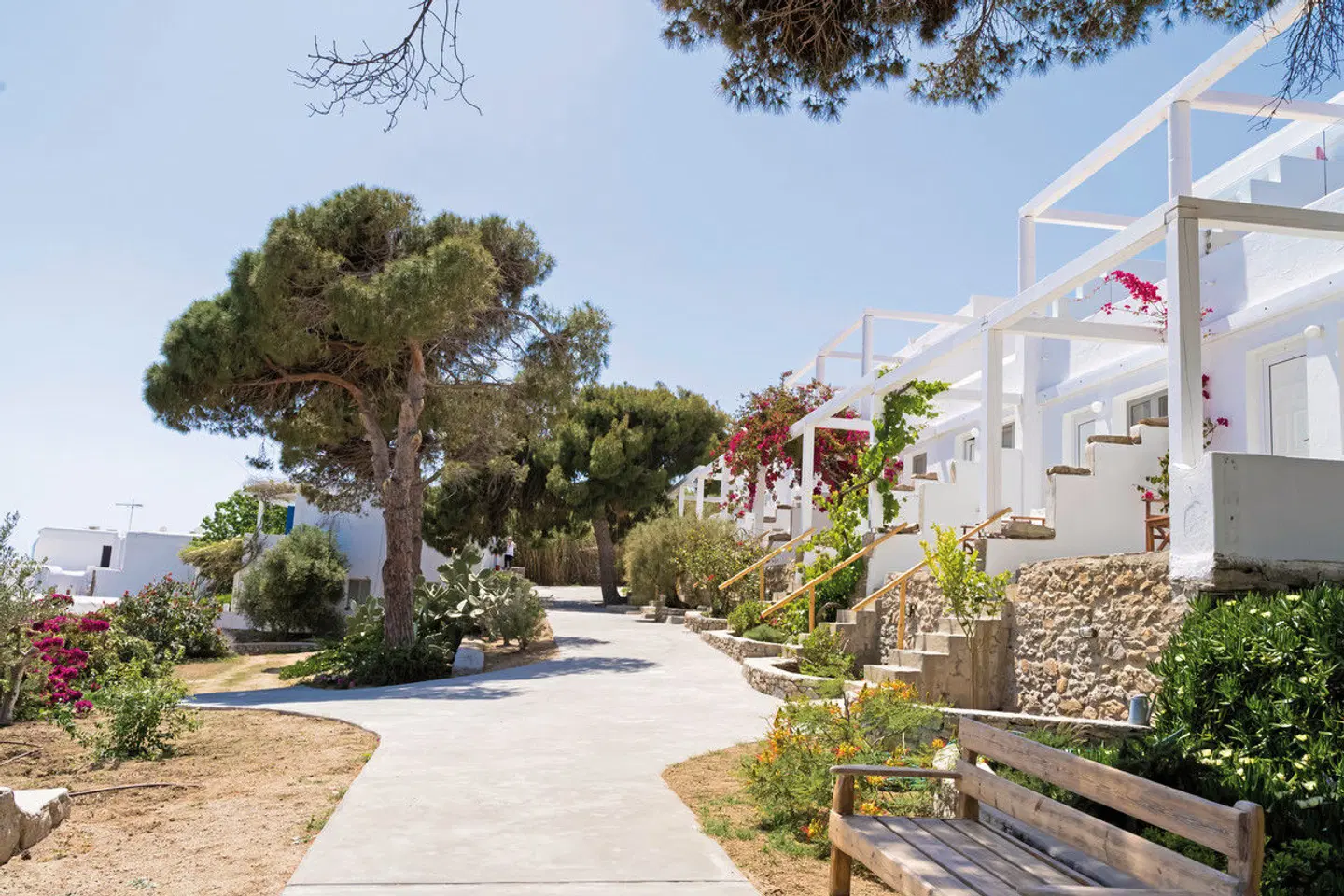 Rhenia Mykonos Garten