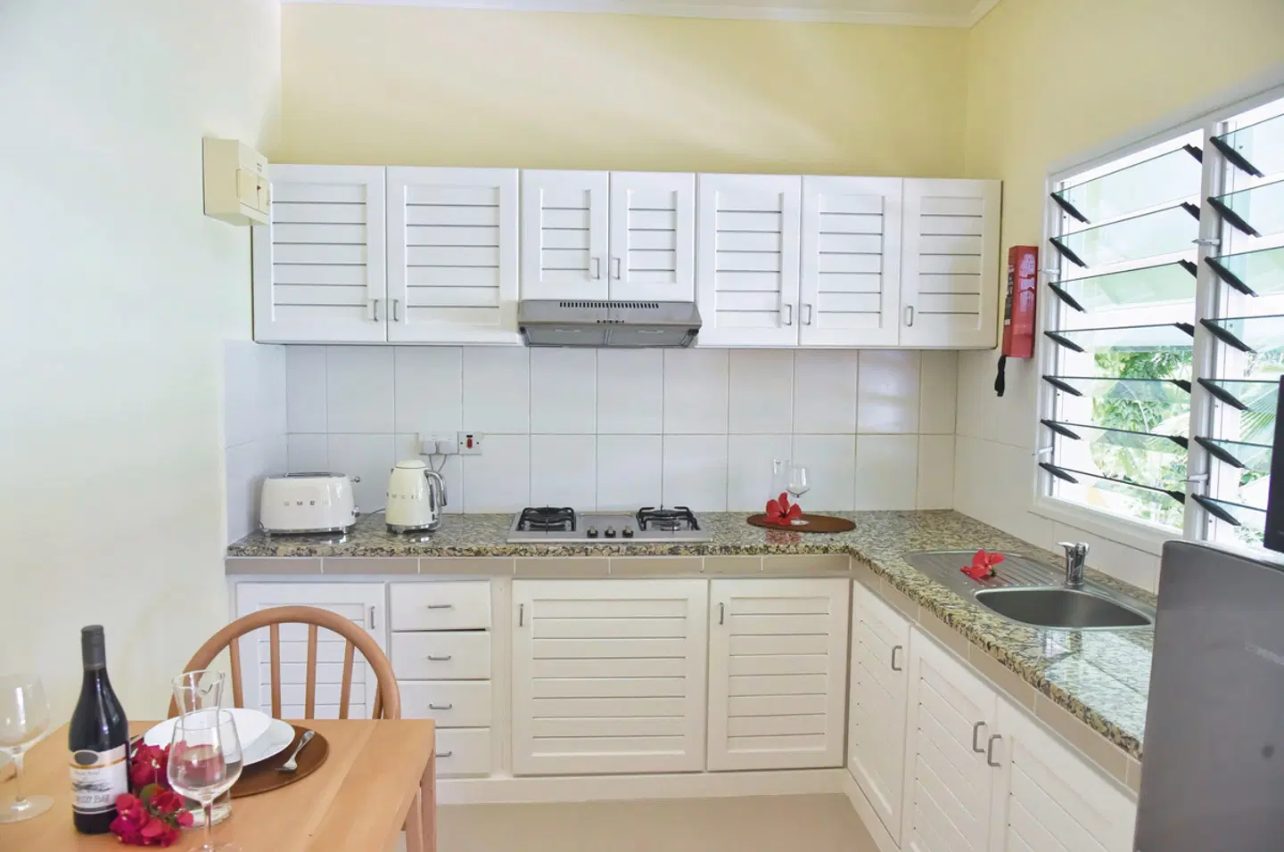 Residence Praslinoise Badezimmer