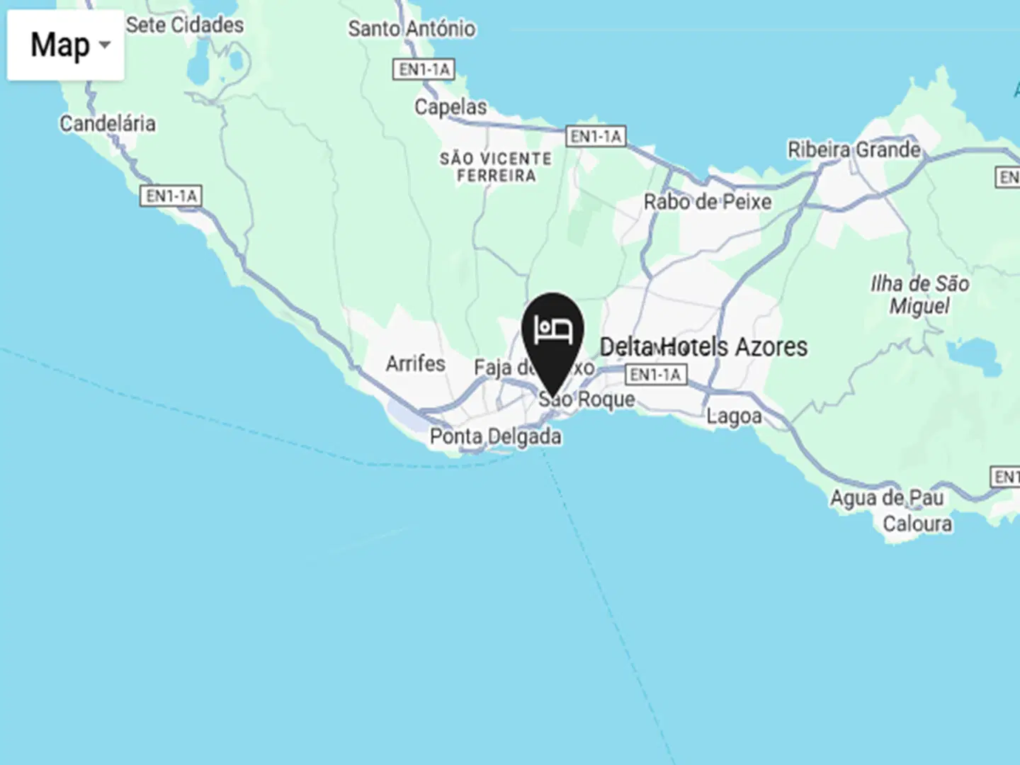 Delta Hotels by Marriott Azores Landkarte