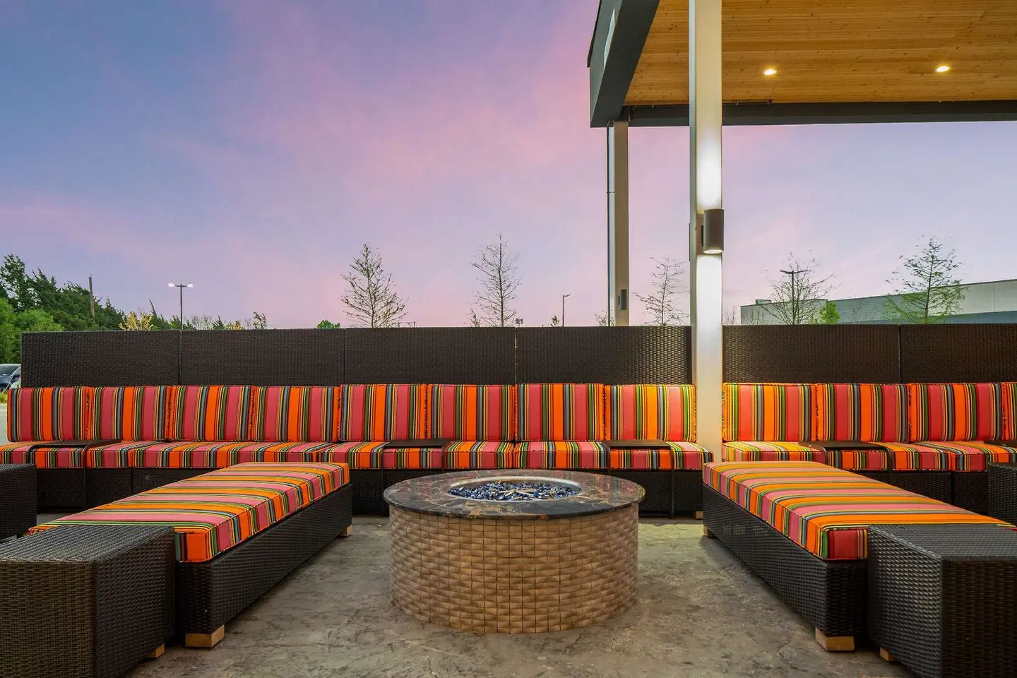 Home2 Suites by Hilton Rowlett Rockwall Marina Terrasse