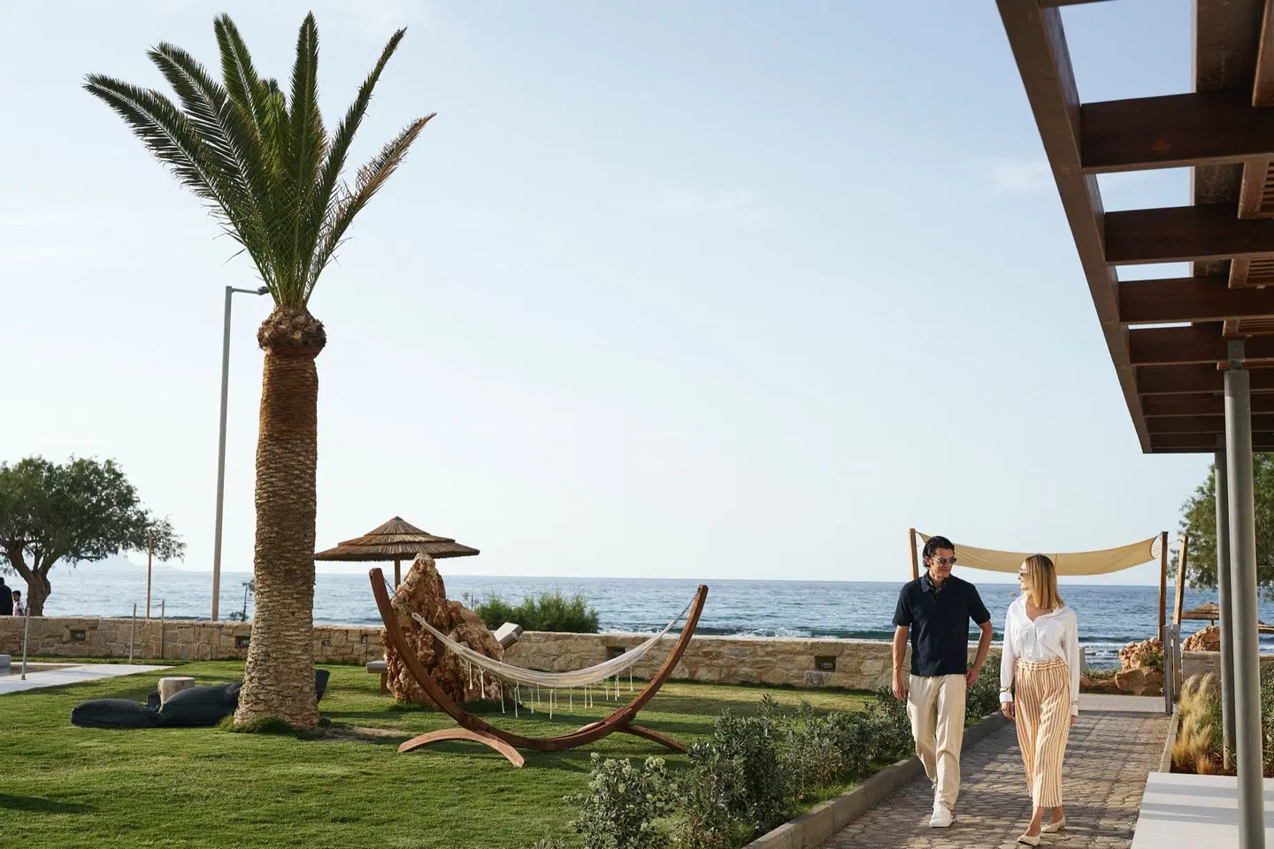 Paralos Kosta Alímia Resort Garten