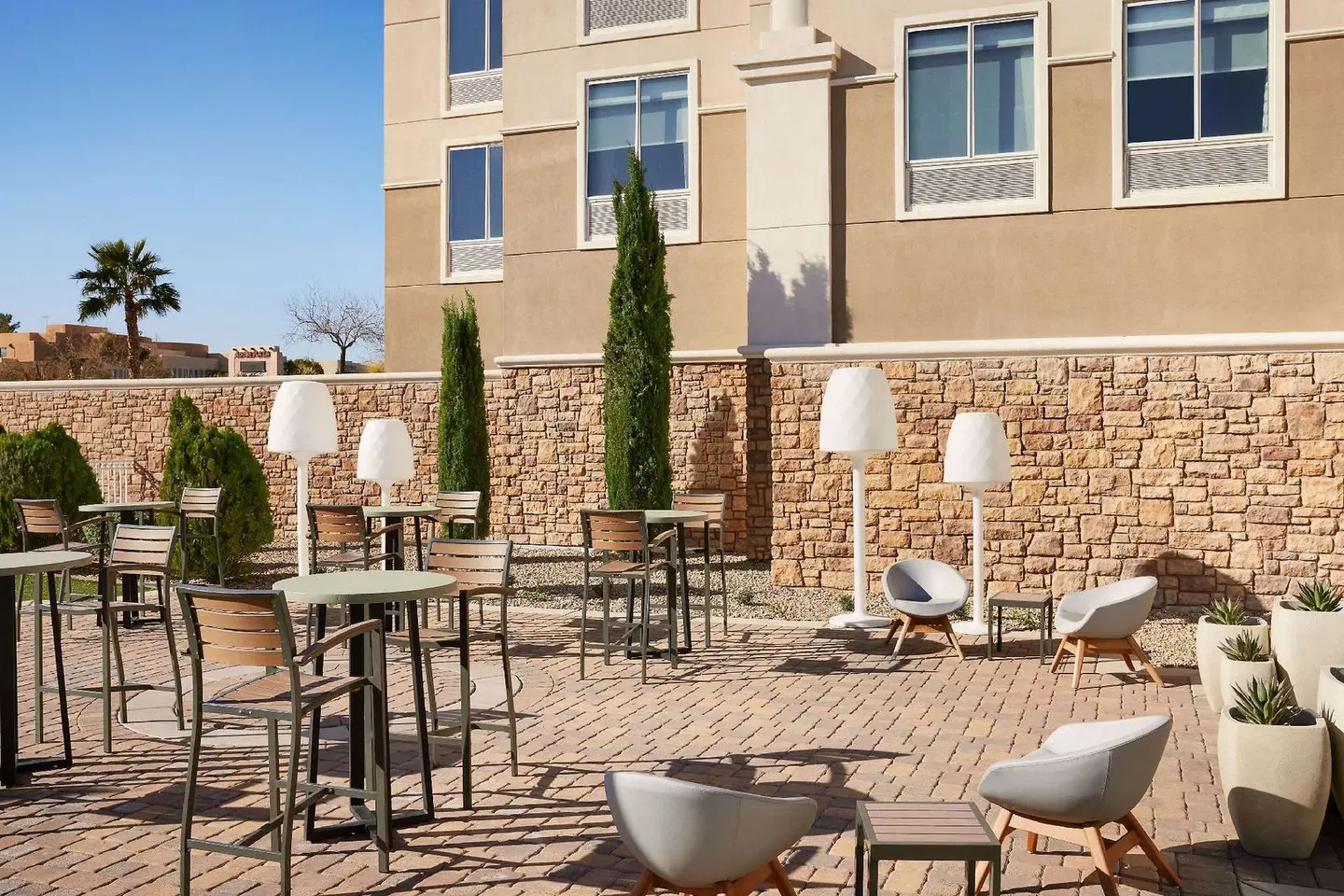 Hilton Garden Inn Las Vegas/Henderson Terrasse
