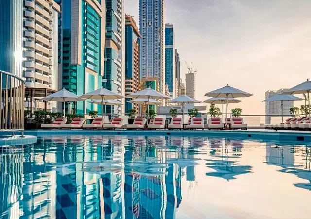Towers Rotana Dubai OUTDOOR_POOL