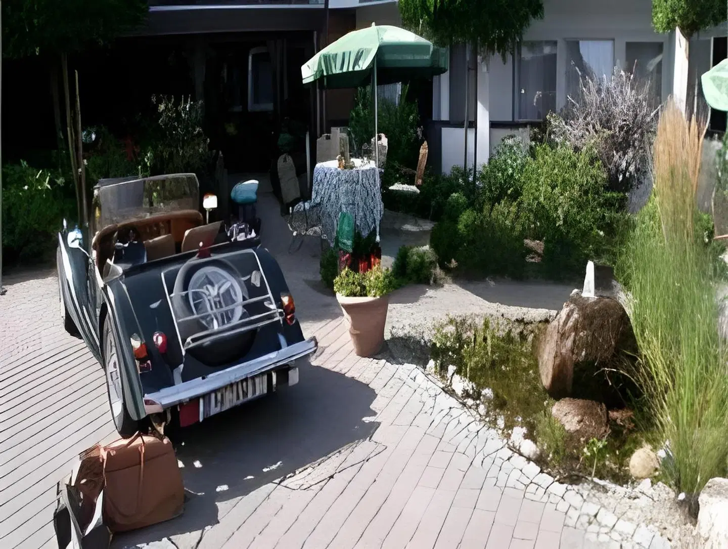 Hotel am Schlosspark Terrasse