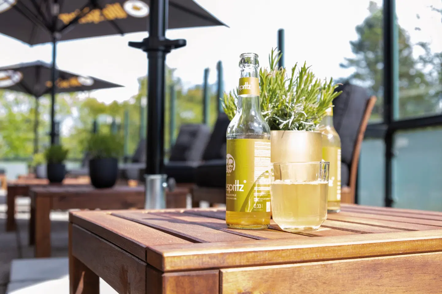 Der Wolfshof Terrasse