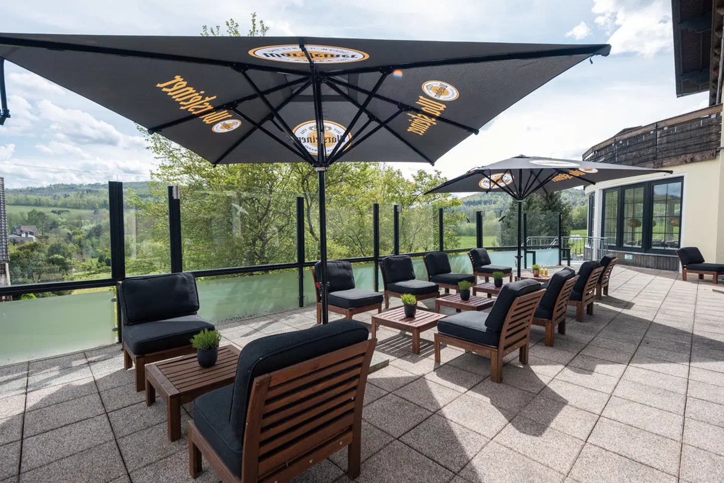 Der Wolfshof Terrasse