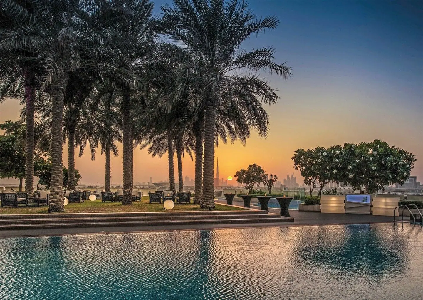 Crowne Plaza Dubai Festival City Terrasse