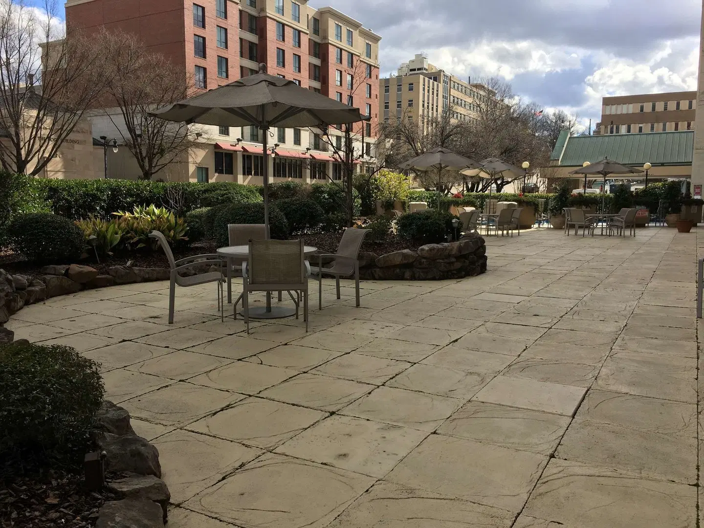 Hampton Inn & Suites Birmingham-Downtown-Tutwiler Terrasse