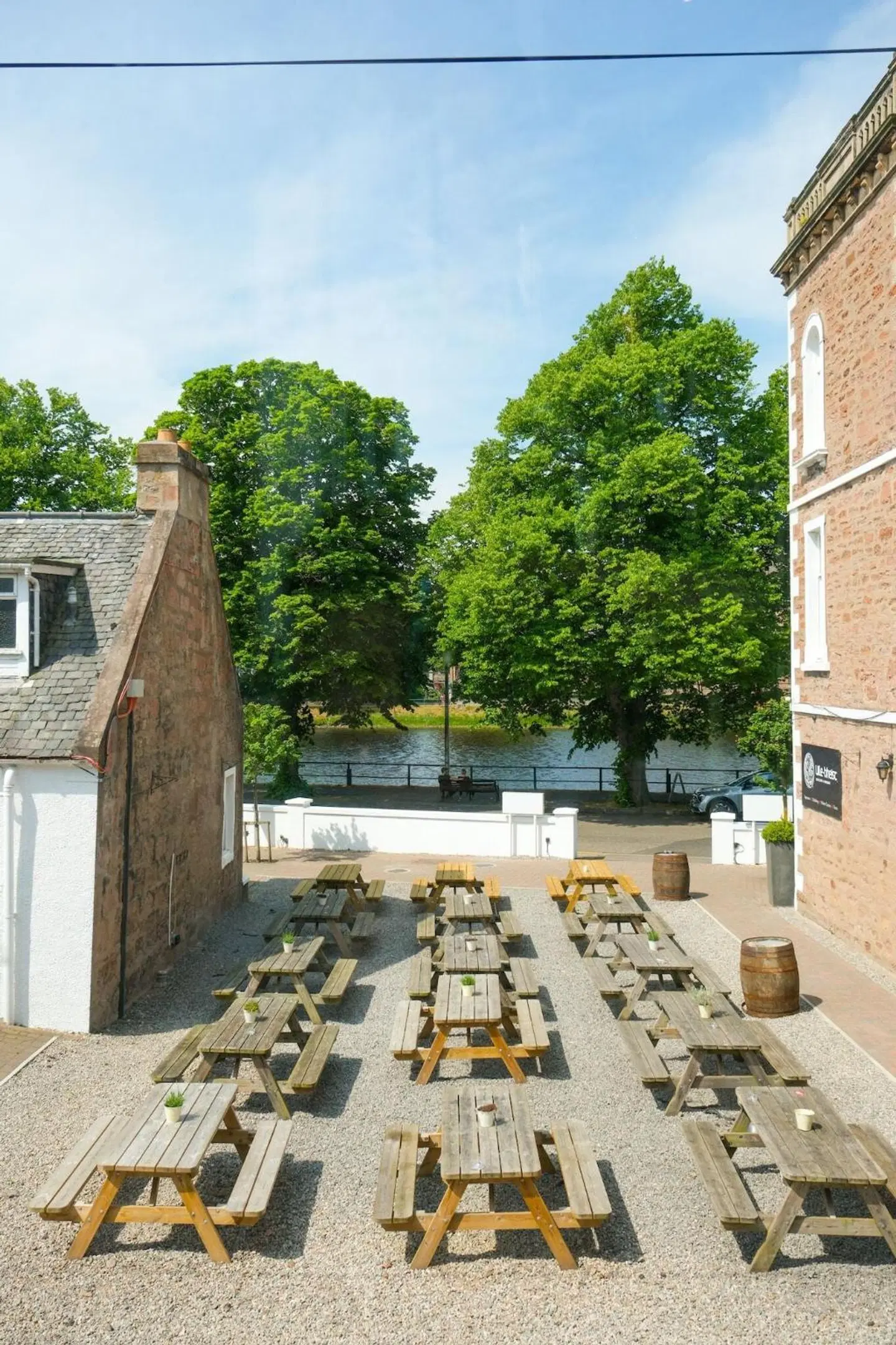 The Glen Mhor Hotel Terrasse