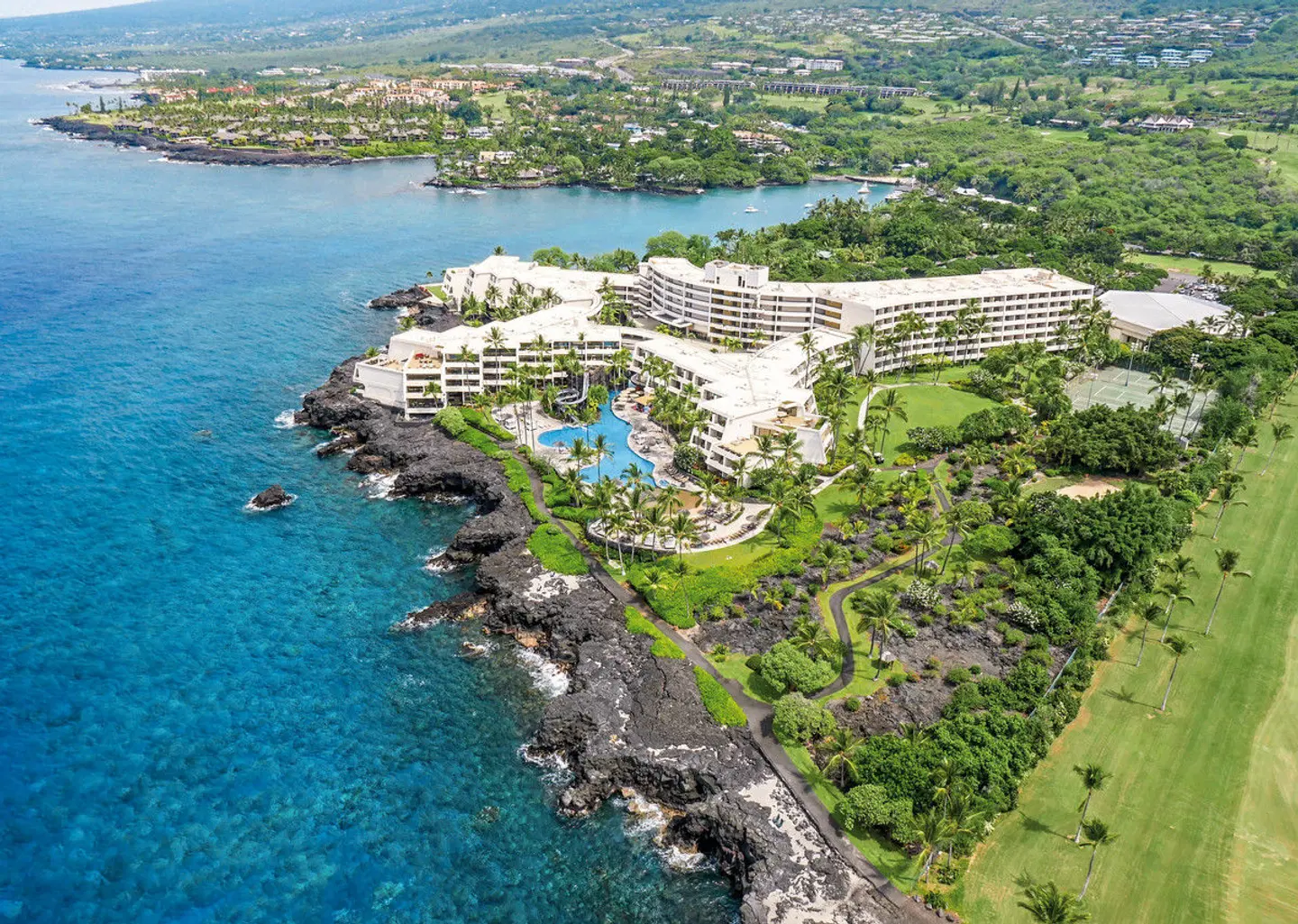 Outrigger Kona Resort and Spa LANDSCAPE
