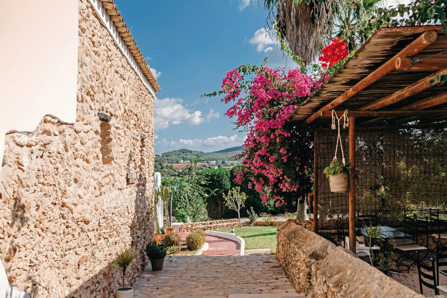 Finca Agroturismo Can Guillem Terrasse