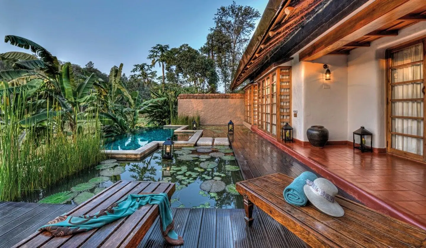 Indien für Liebhaber Terrasse