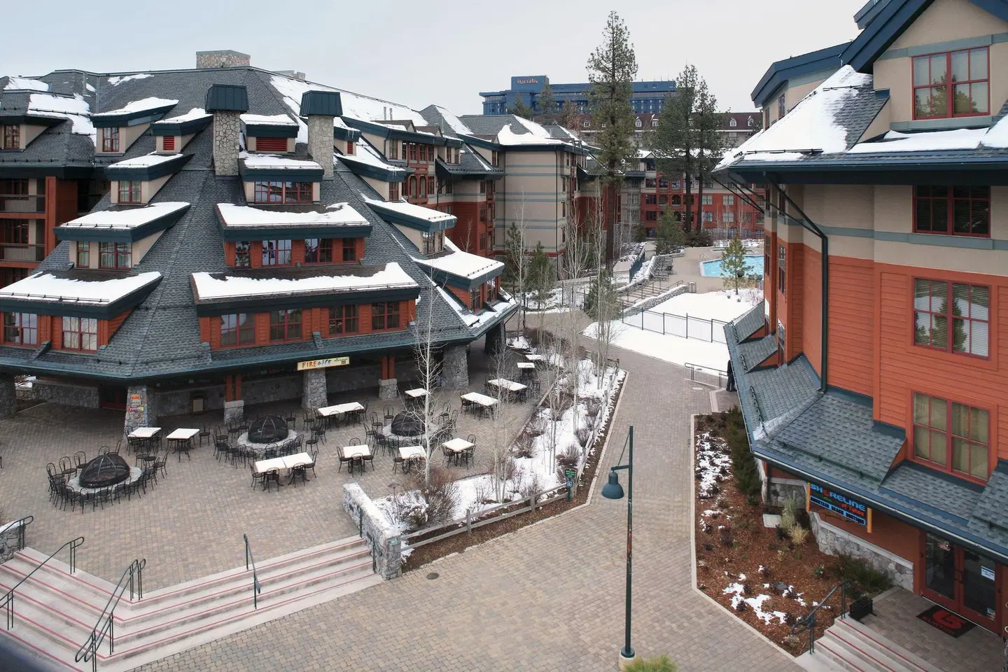 Marriott's Timber Lodge Terrasse