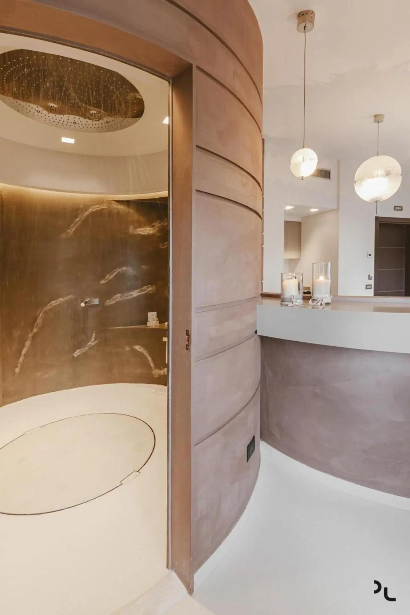 La Residenza del Monaco bianco Badezimmer