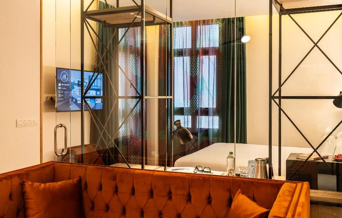 Axel Hotel Bilbao Badezimmer