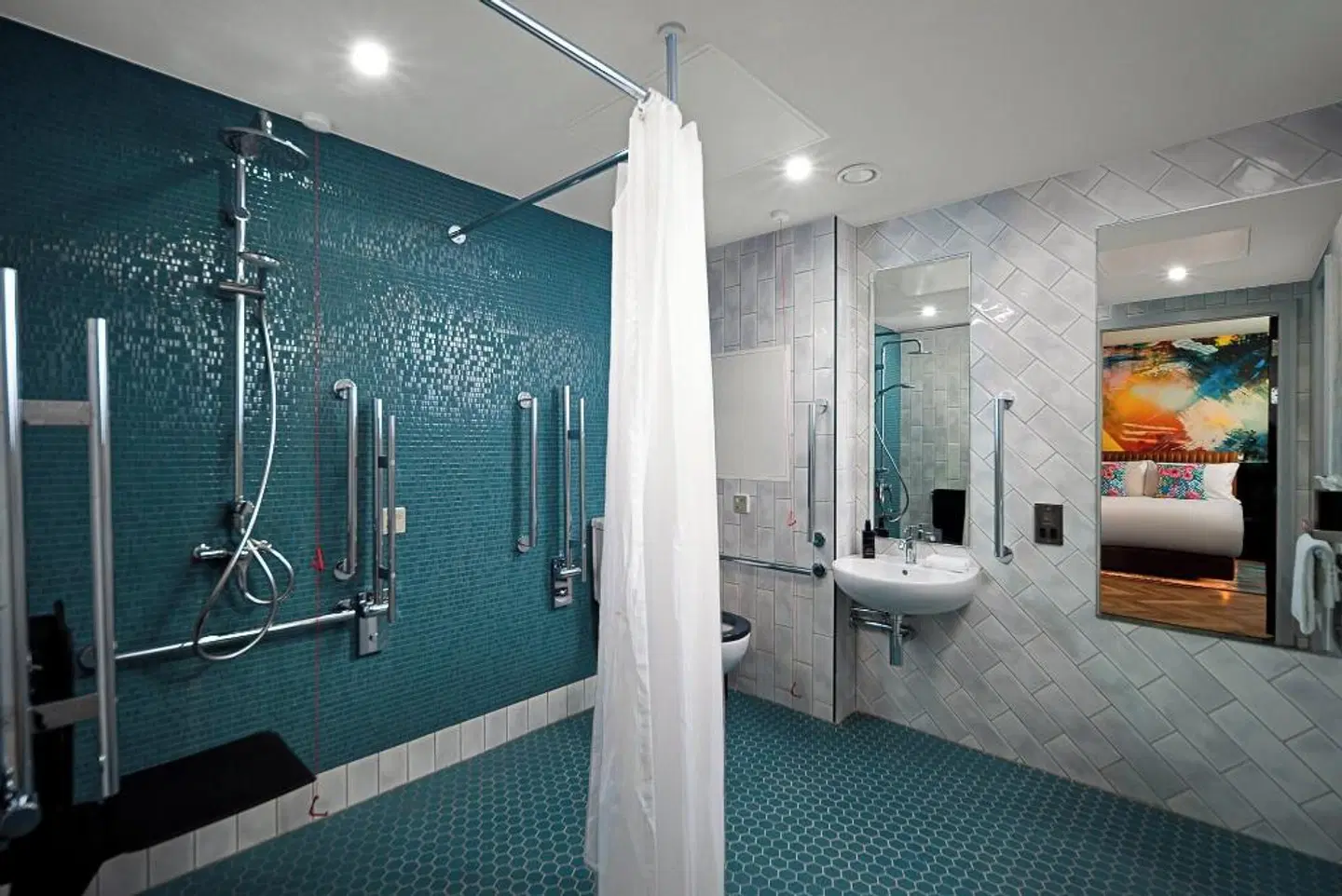 NYX Hotel Dublin Badezimmer