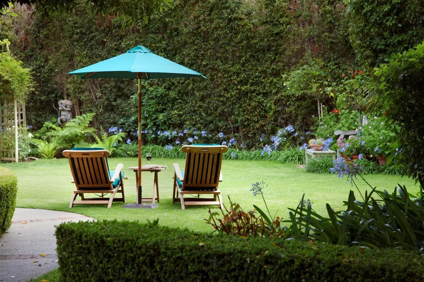 Simpson House Inn Garten