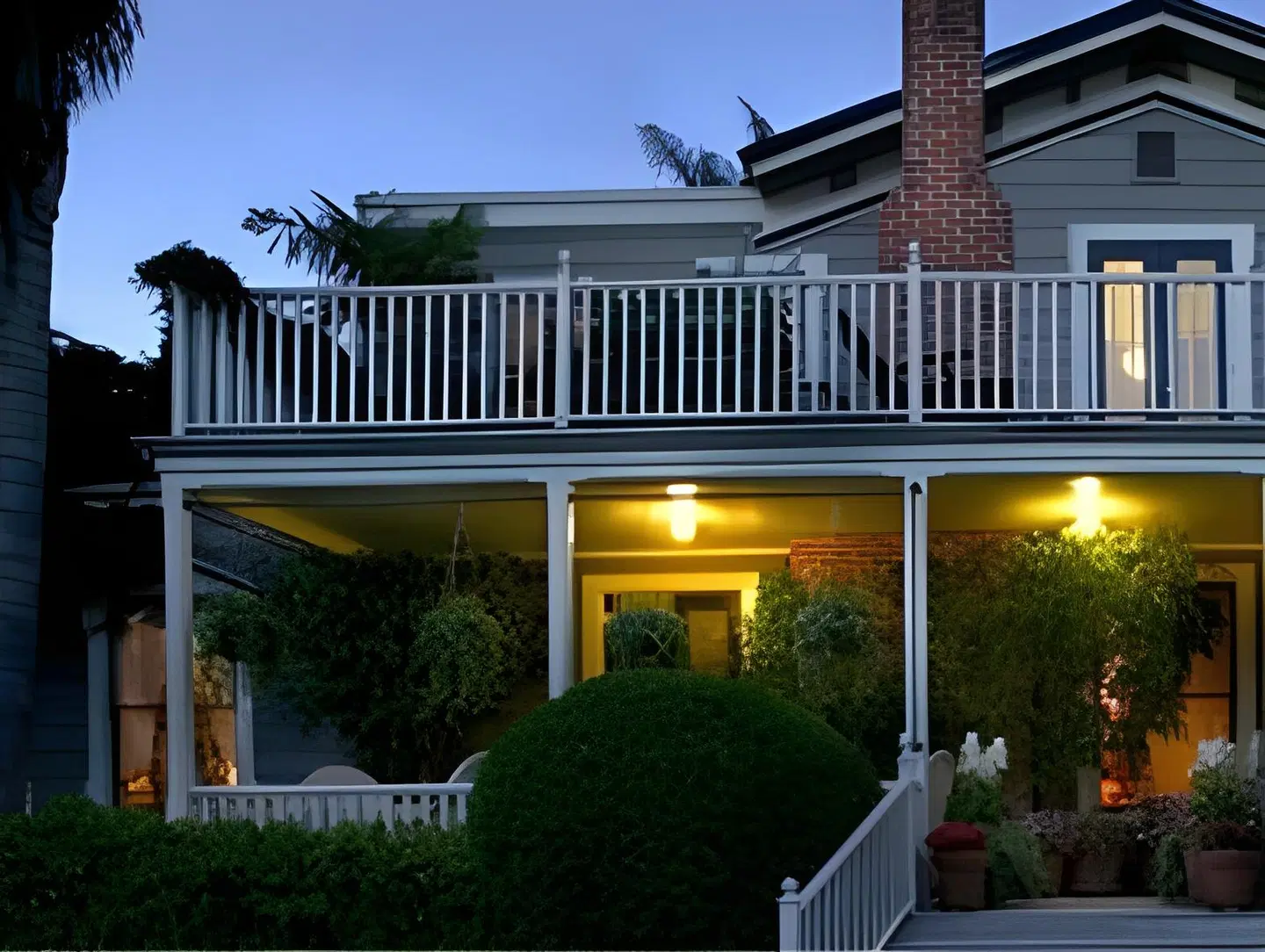 Simpson House Inn Terrasse