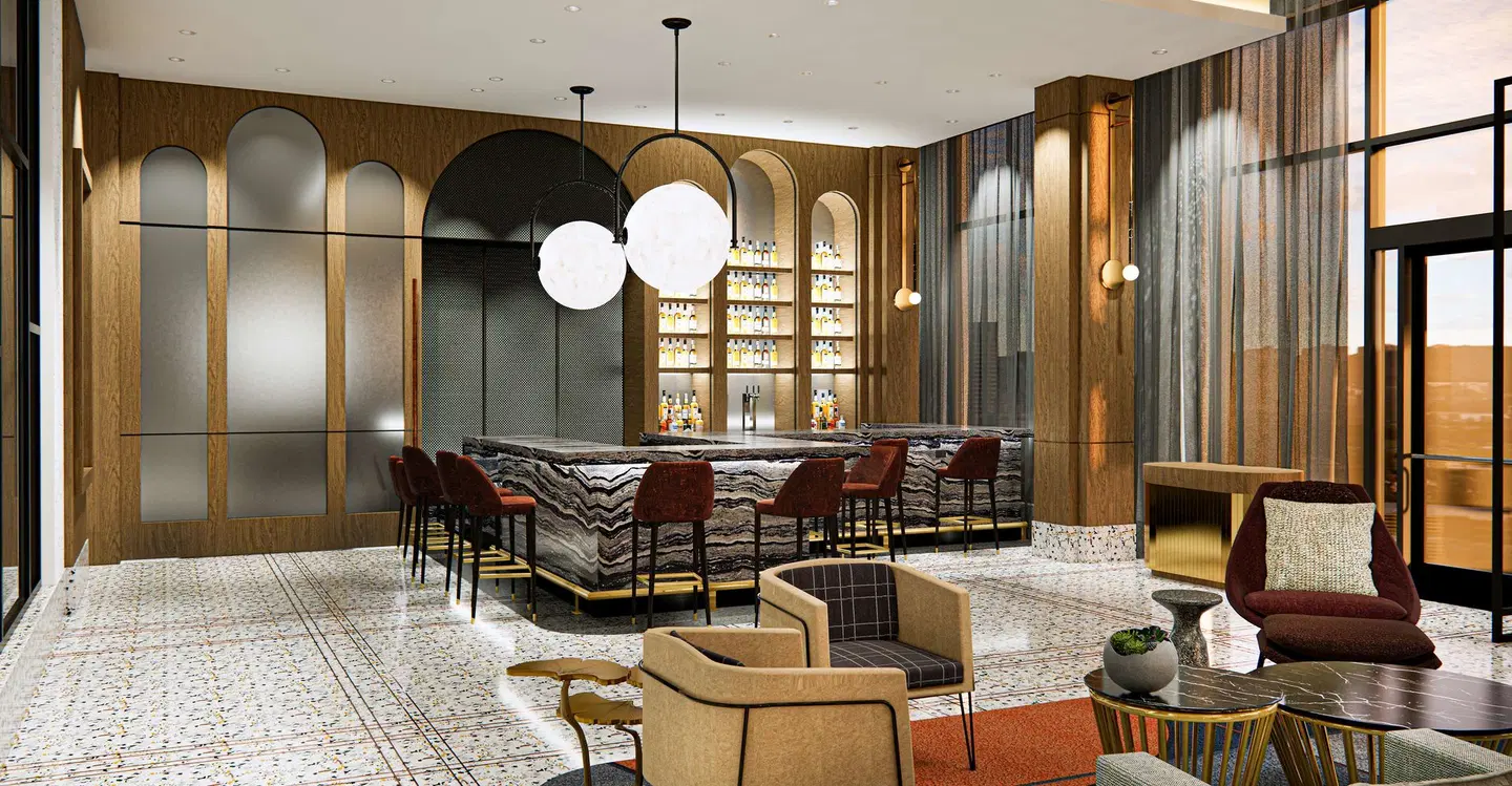 The Godfrey Detroit, Curio Collection By Hilton LOUNGE_LOBBY