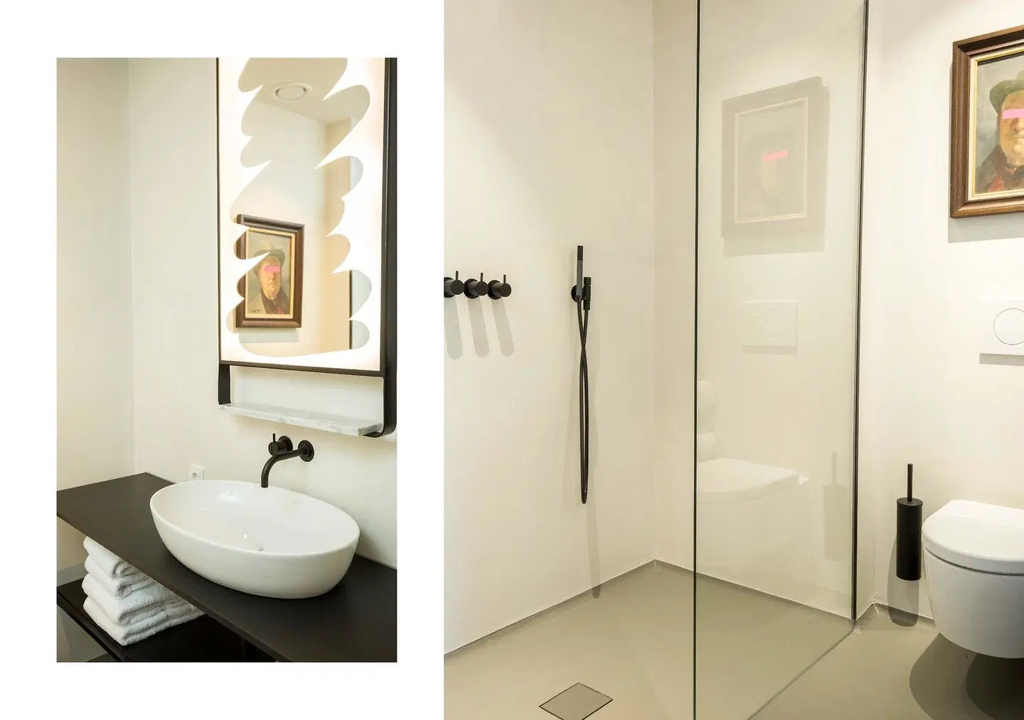 Conscious Hotel Westerpark Badezimmer