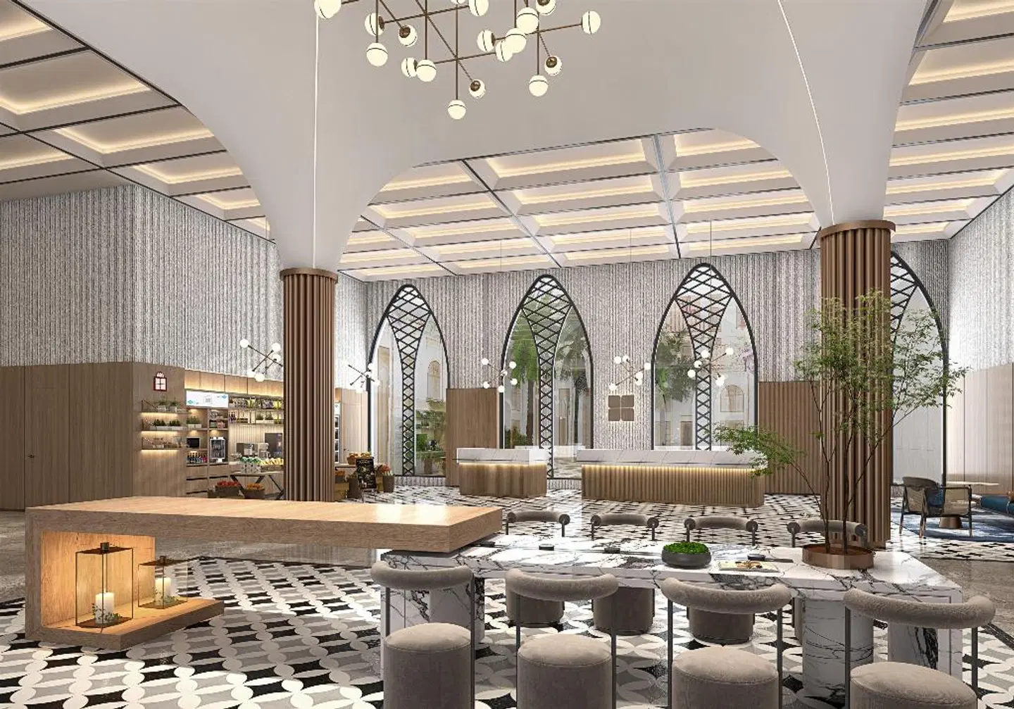 Hilton Garden Inn Shanghai Changxing Island LOUNGE_LOBBY