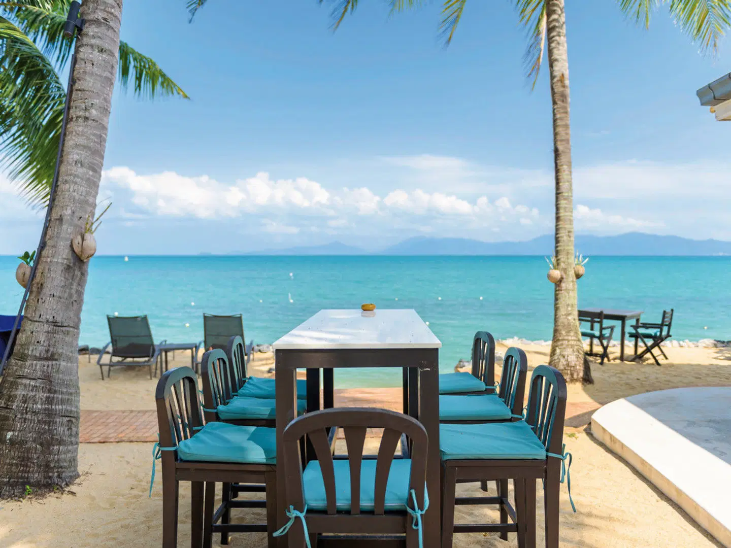 Paradise Beach Resort Terrasse