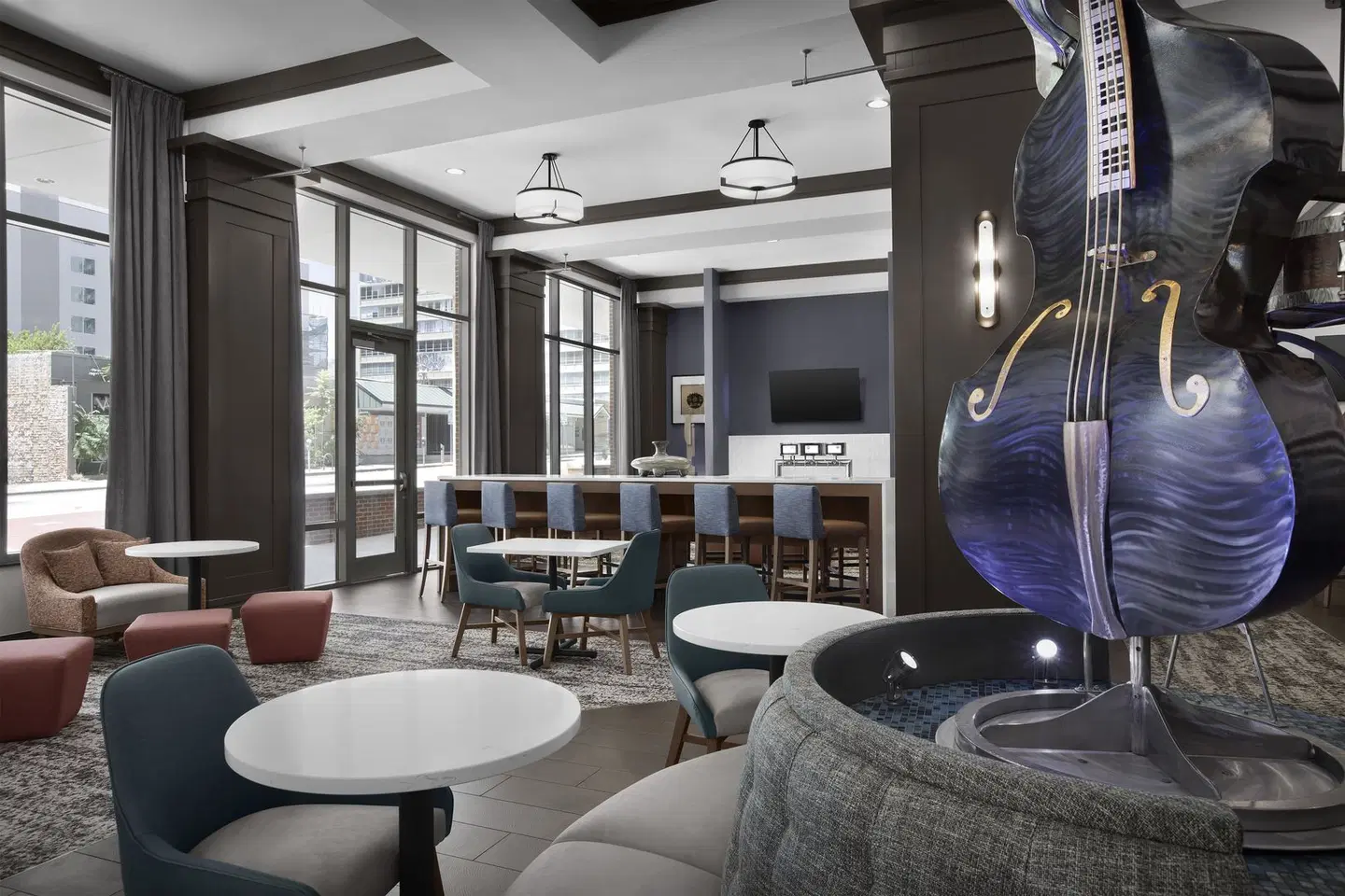 Hampton Inn & Suites Austin @ The University/Capitol LOUNGE_LOBBY