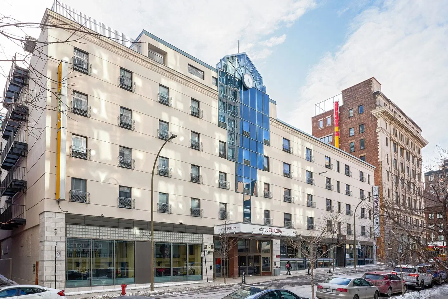 Best Western Plus Montreal Downtown-Hotel Europa EXTERIOR