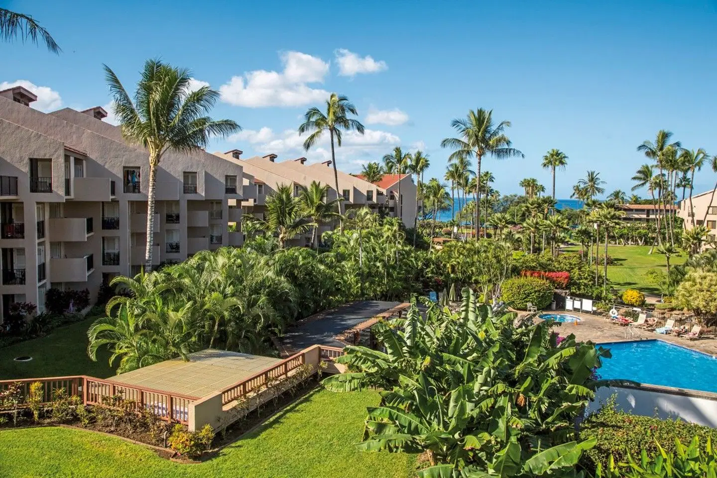 Castle Kamaole Sands Resort Garten