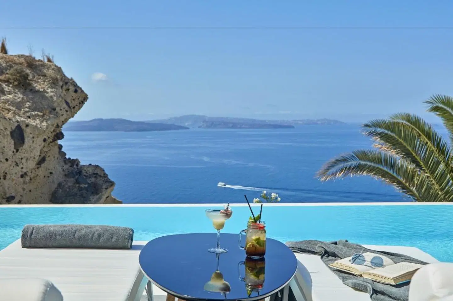 Katikies Villa Santorini Terrasse