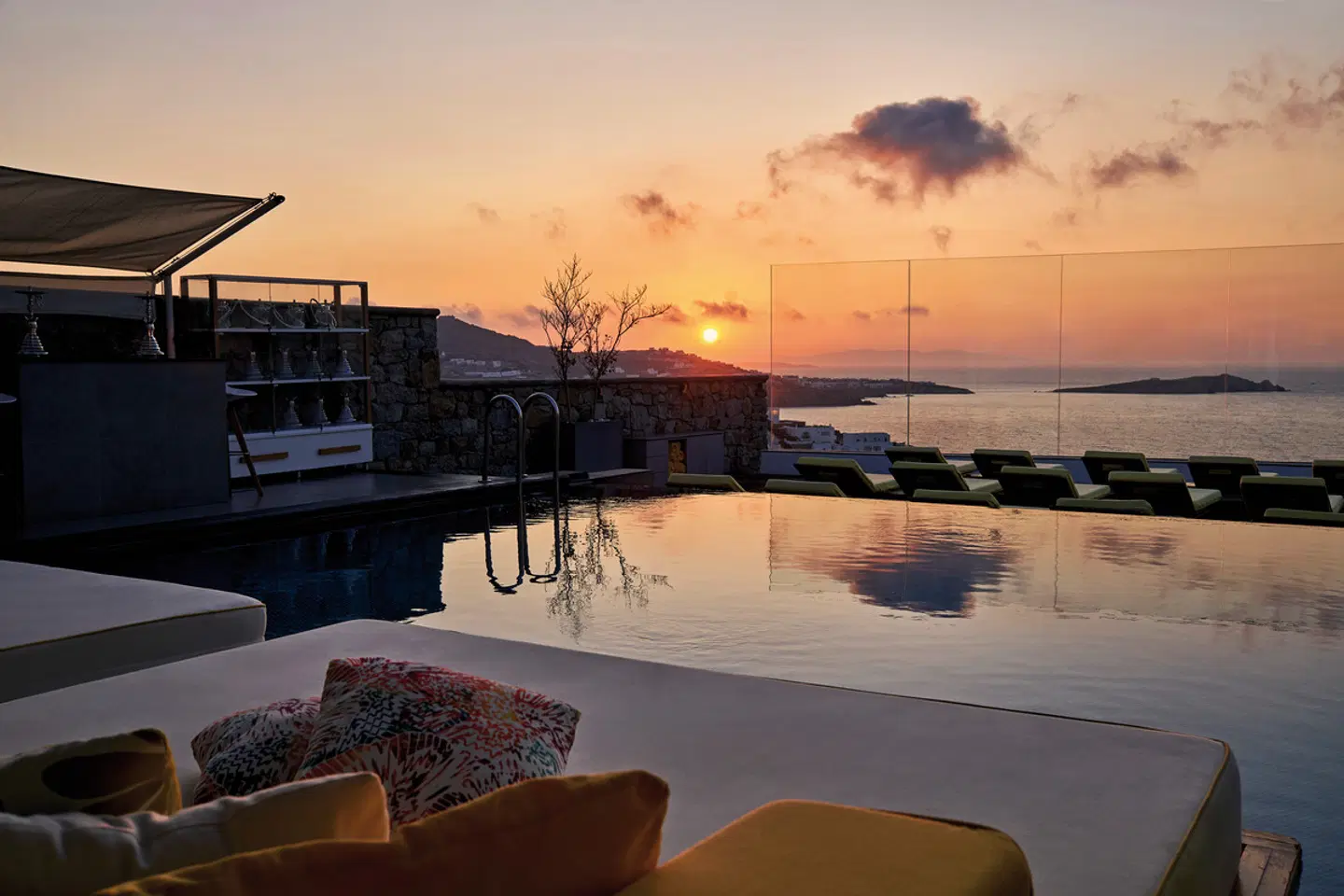 Myconian Korali Terrasse