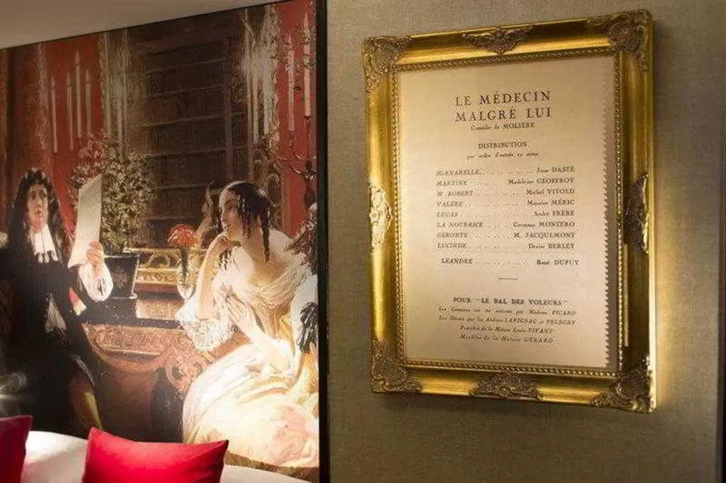 Hotel Les Theatres Landkarte