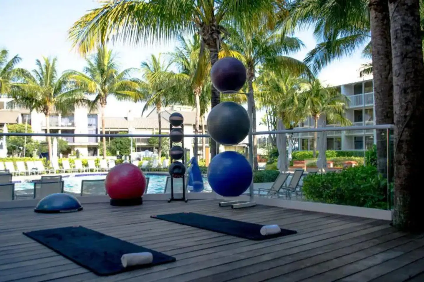 Hilton Fort Lauderdale Marina Terrasse