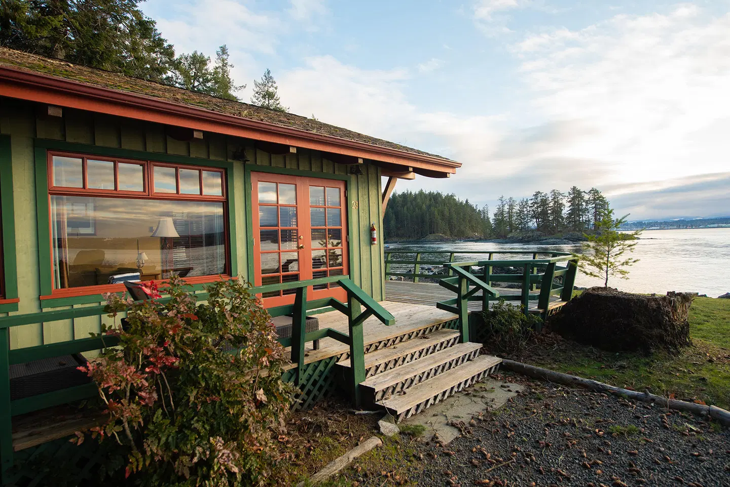 April Point Resort & Spa Garten