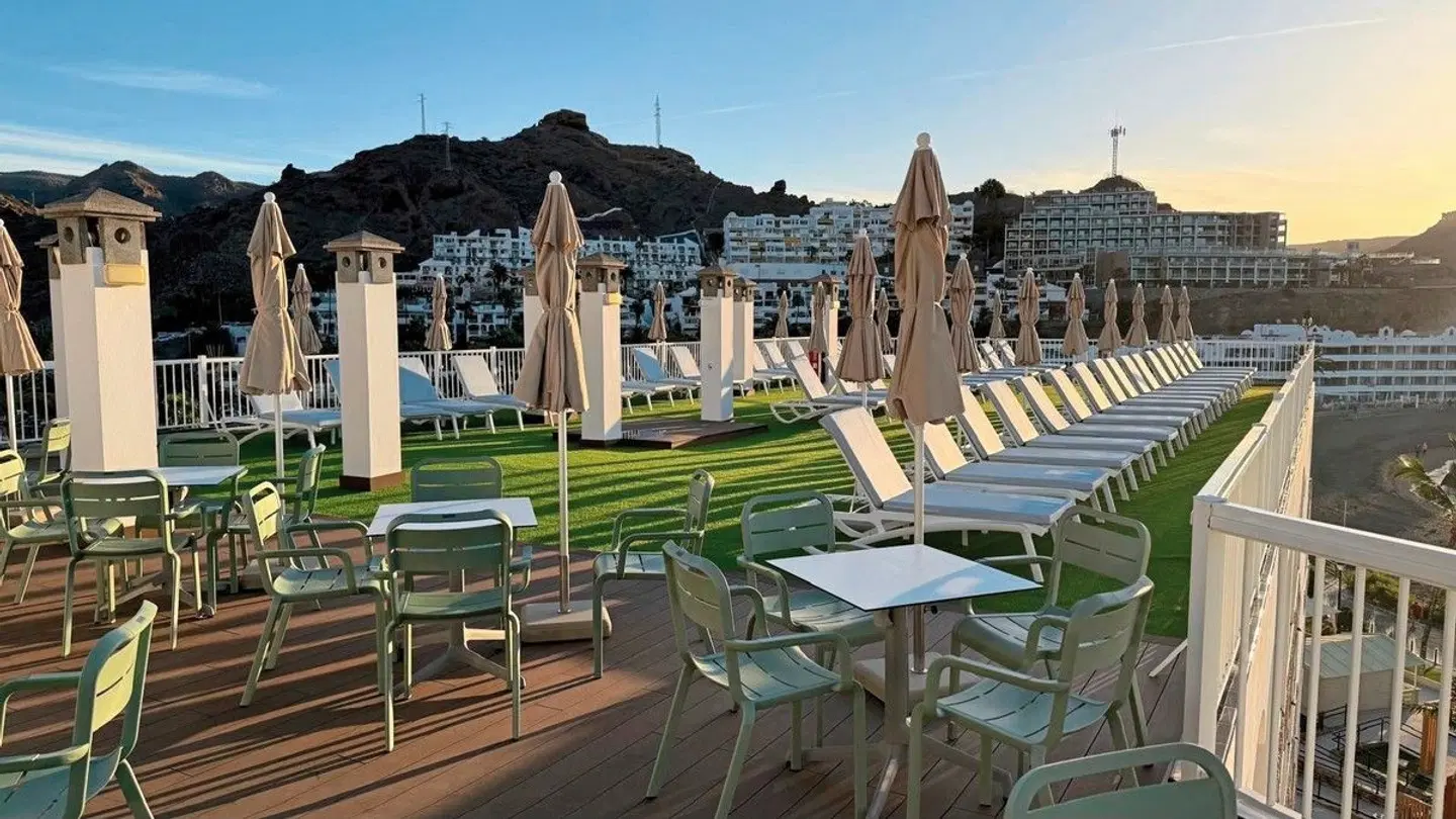 H10 Costa Mogán Terrasse