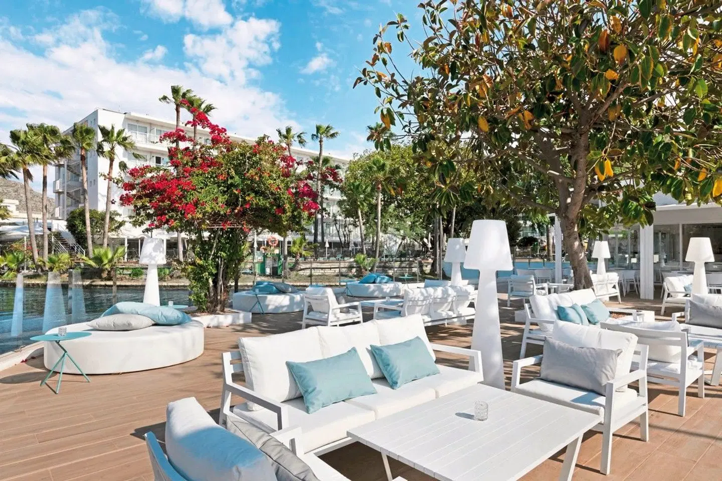 Alua Boccaccio Mallorca Terrasse