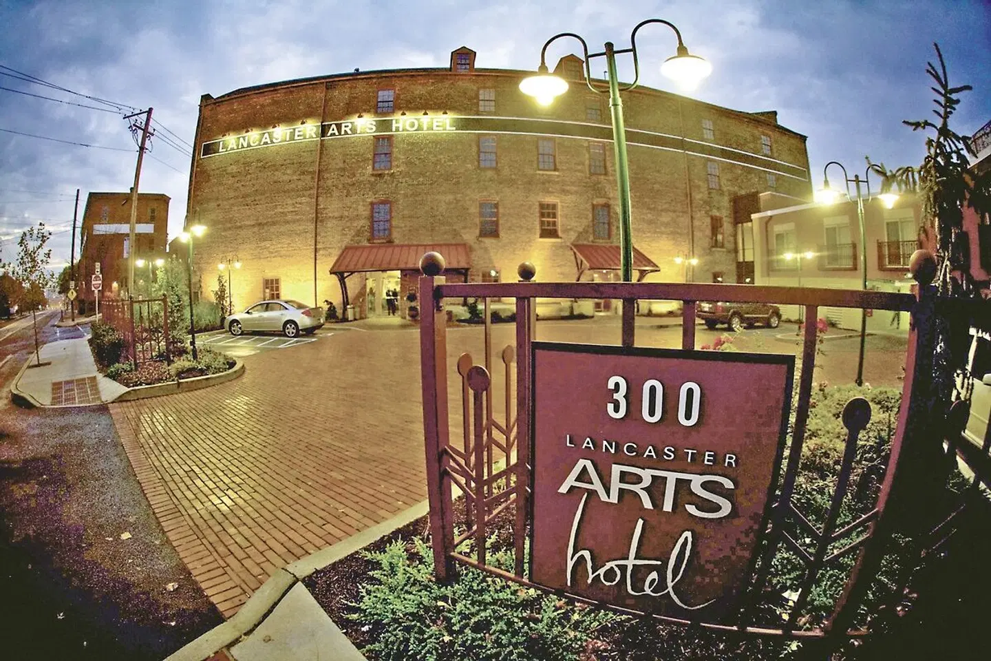 Lancaster Arts Hotel Terrasse